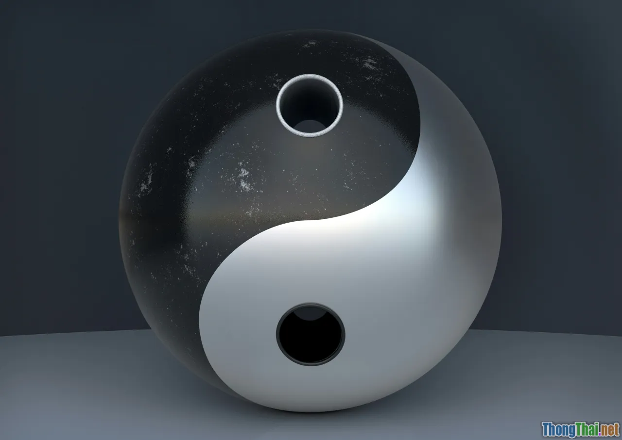balance scale, yin yang, contrast