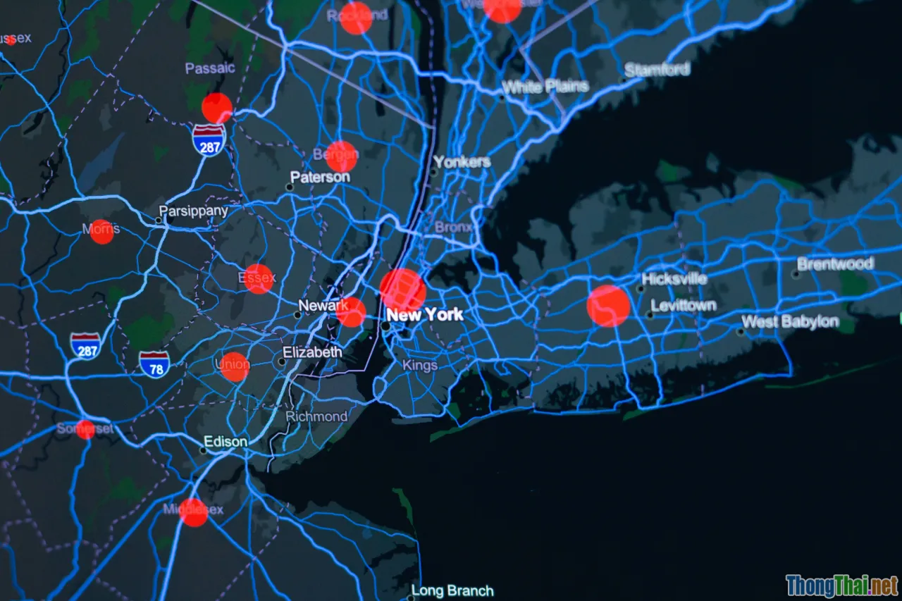 coverage map, wifi signal, 5G coverage