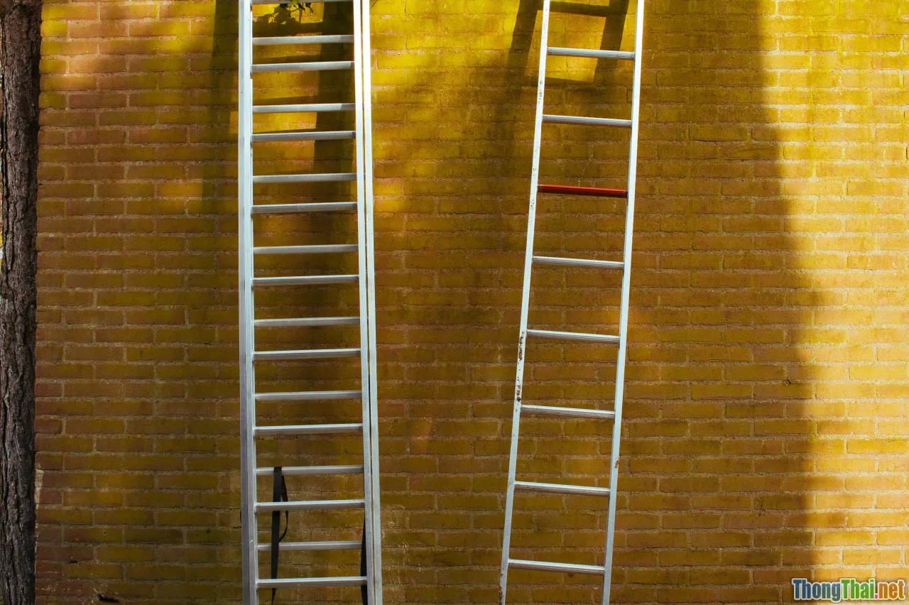 different ages, ladder, retirement journey