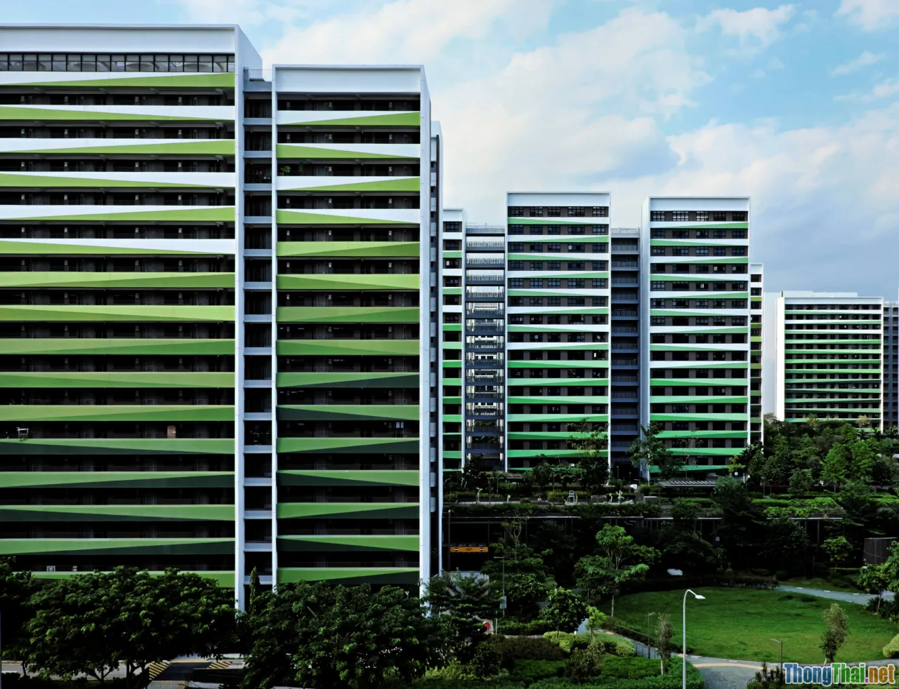 future office, forest technology, green city Vietnam