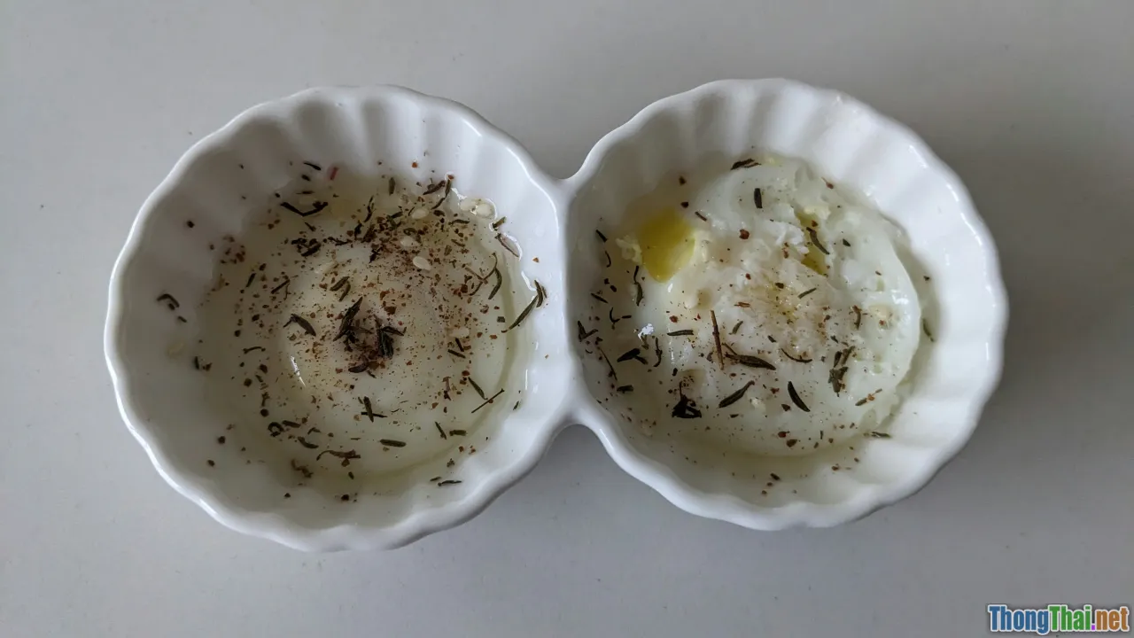 garnish, side dishes, egg, steamed rice