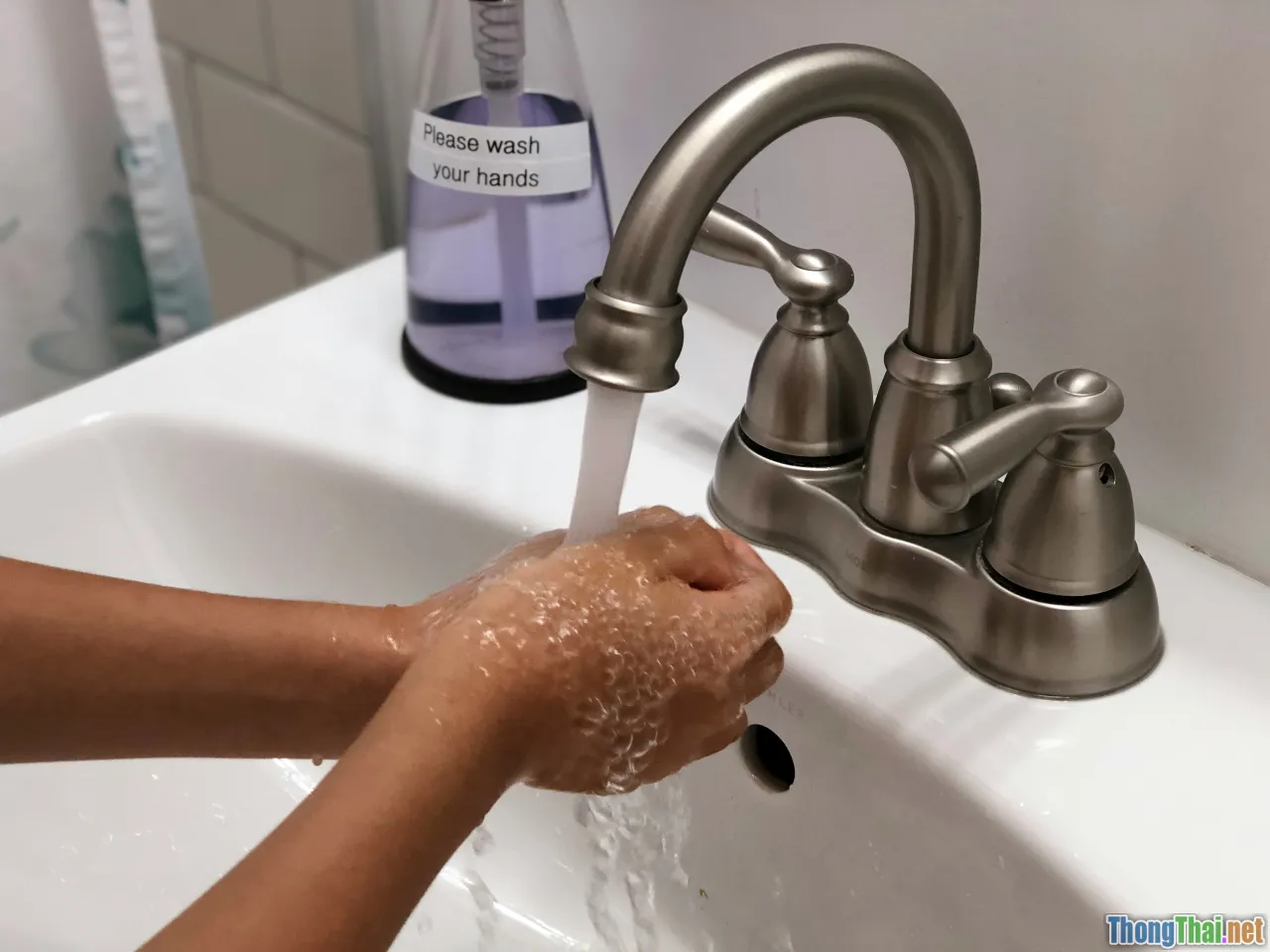 hand washing, germs, soap