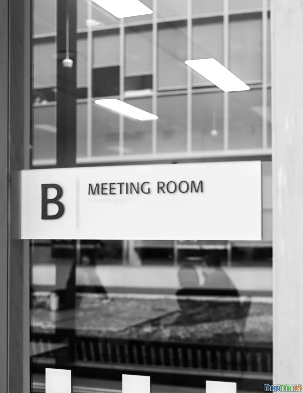 meeting room, agenda, whiteboard
