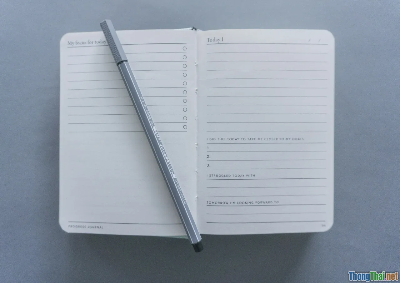 notebook, checklist, experimentation