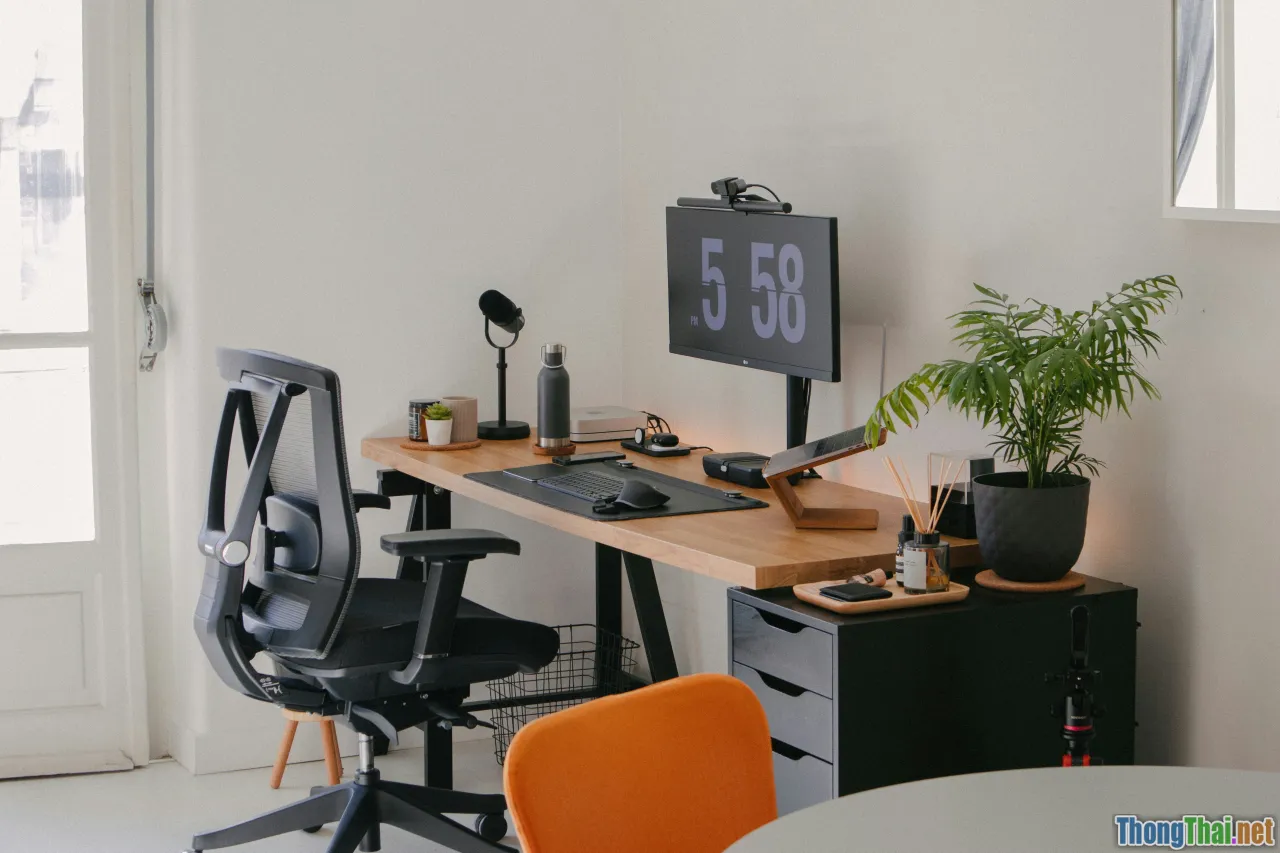 productivity office, stress free workspace