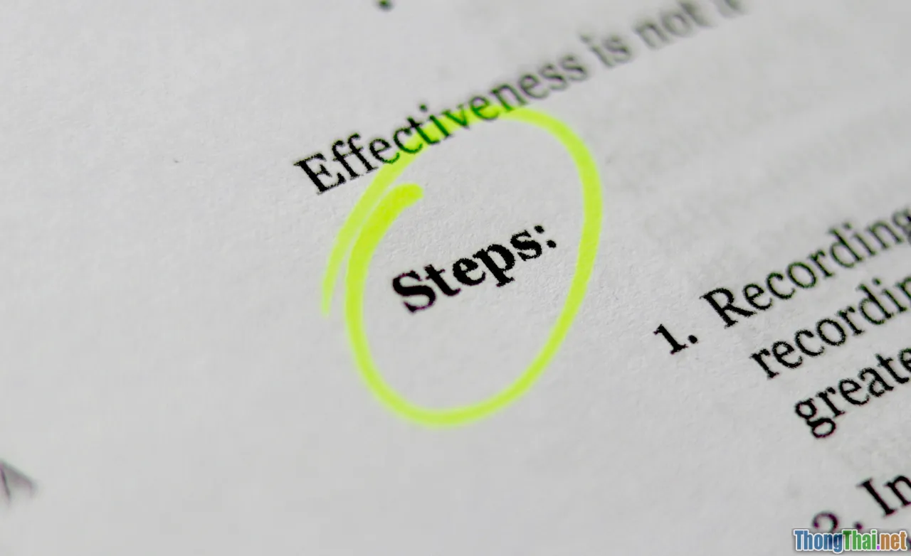 step-by-step, method, checklist, coaching