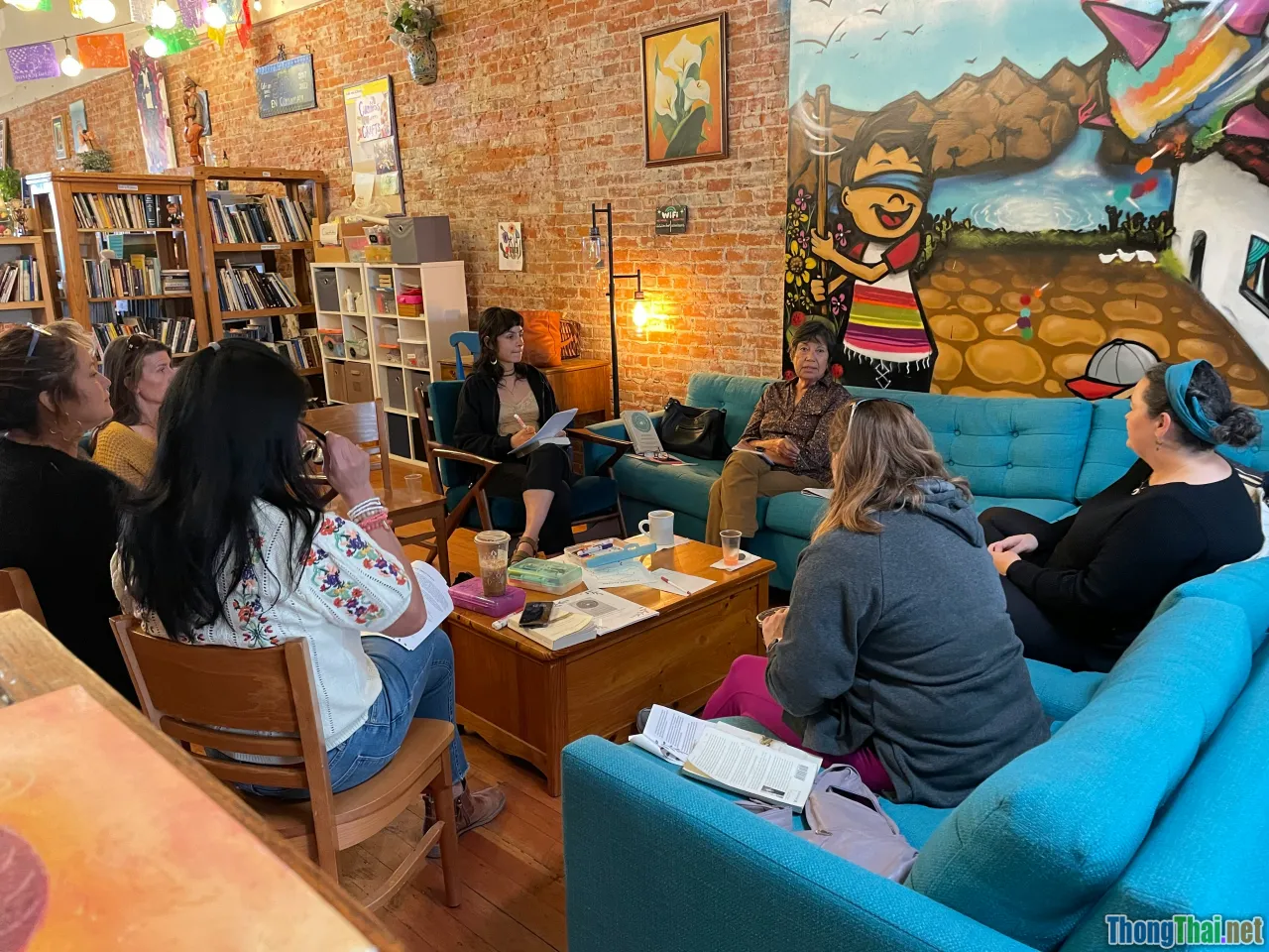 storytelling, cafe, conversation, friends