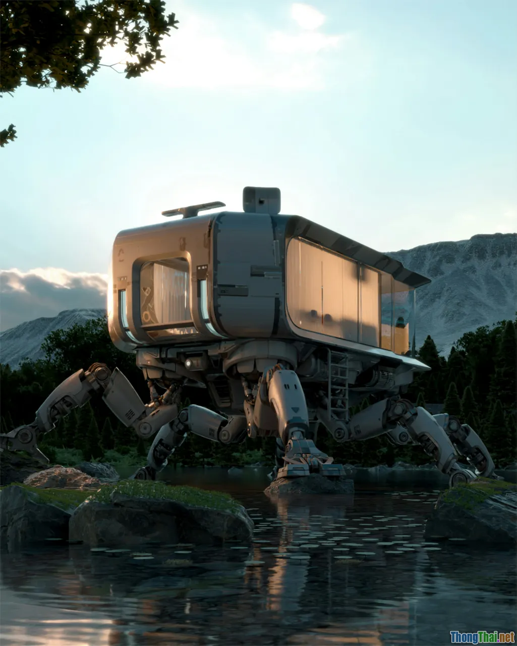 WALL-E, robot love story, abandoned Earth, futuristic city