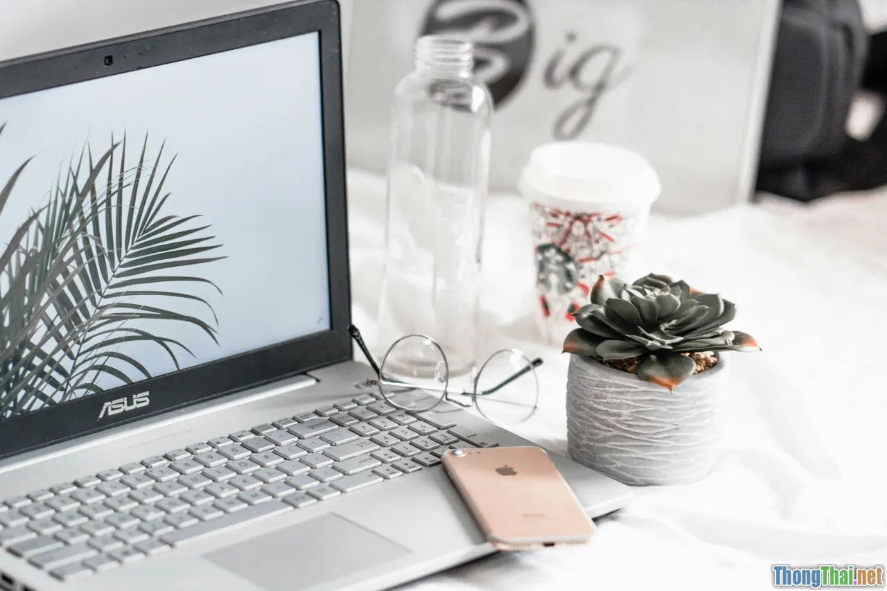 website design, laptop, blogging tools