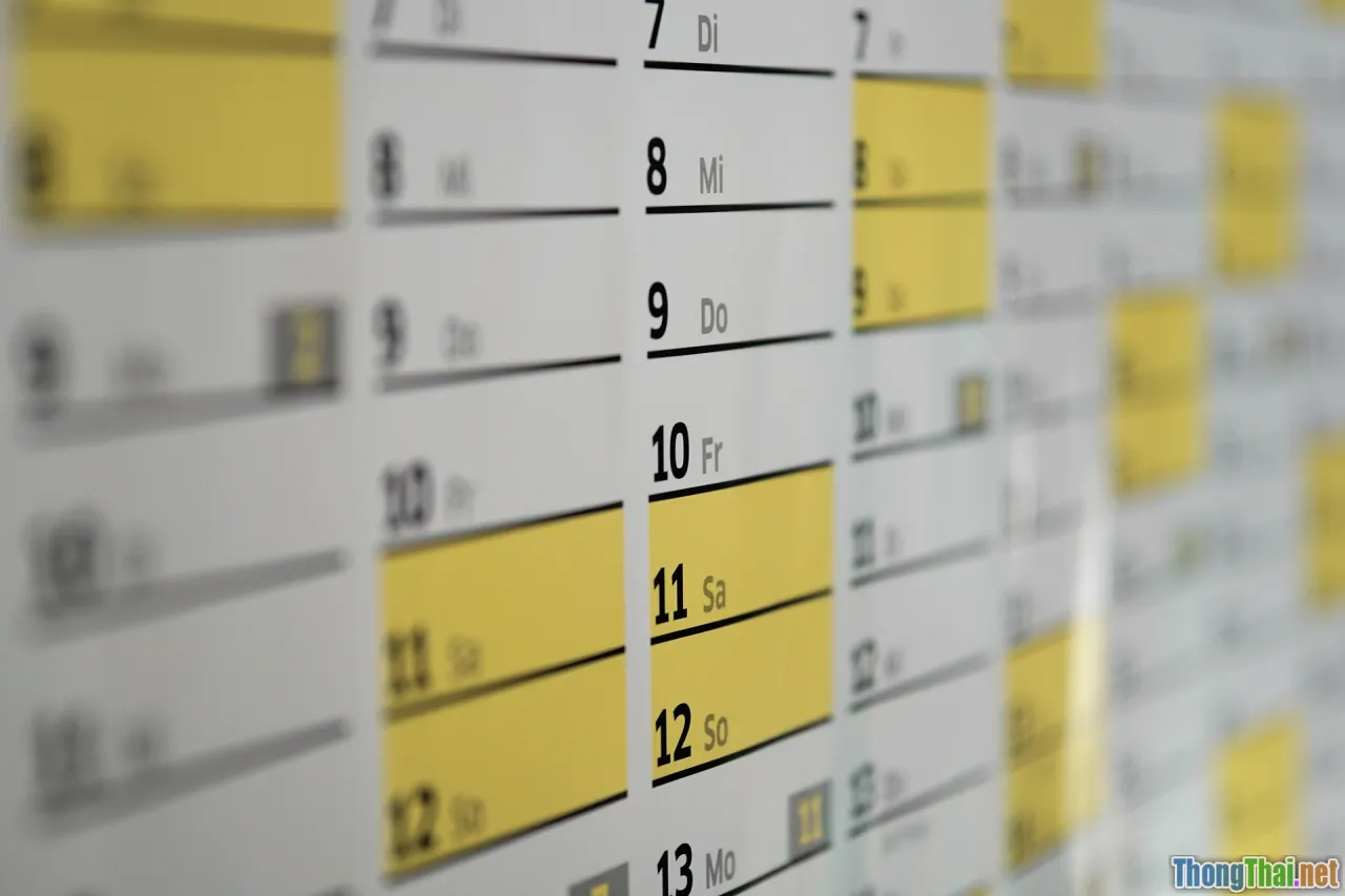 calendar, time management, flexible schedule