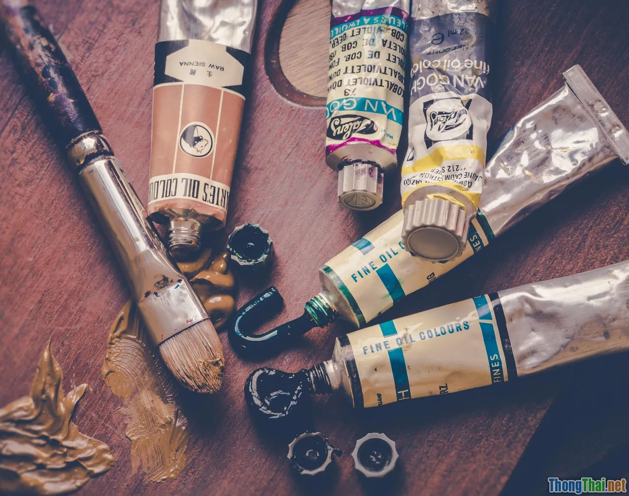 color palette, cement tiles, wood stain