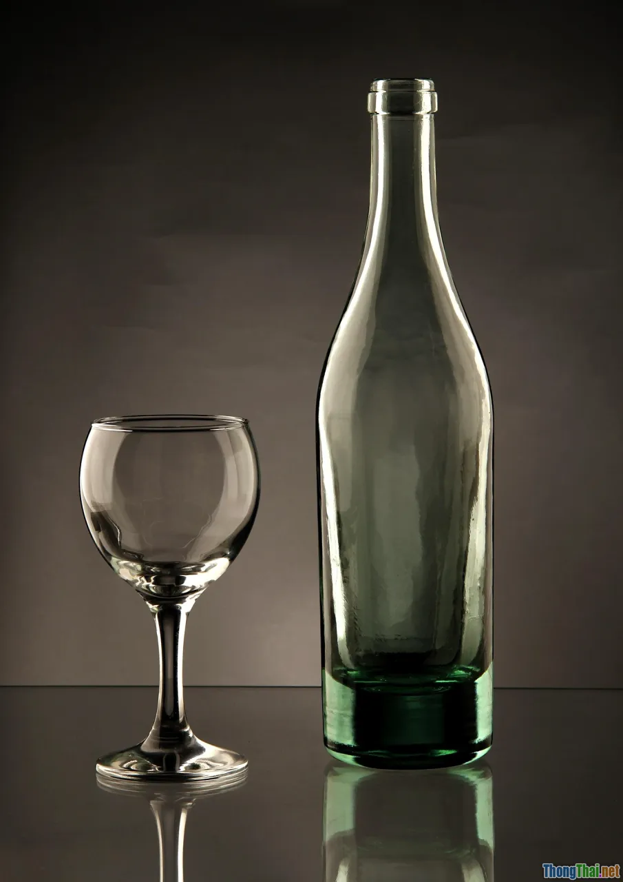 diy lamp, glass bottle, home craft