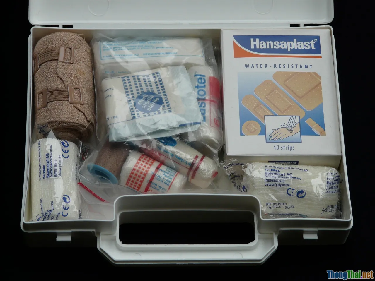 family first aid kit, caring hand