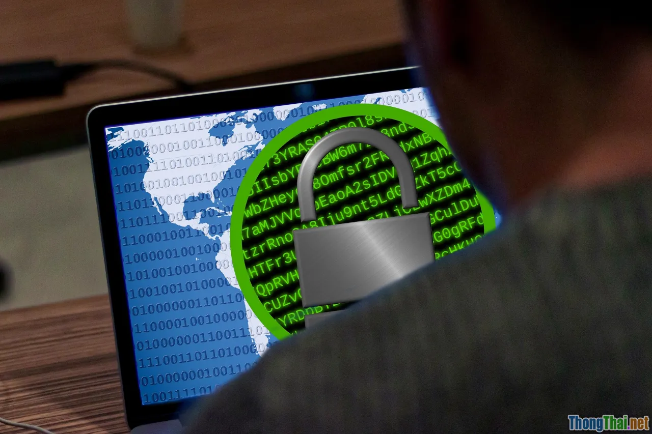 ransomware encryption, locked computer