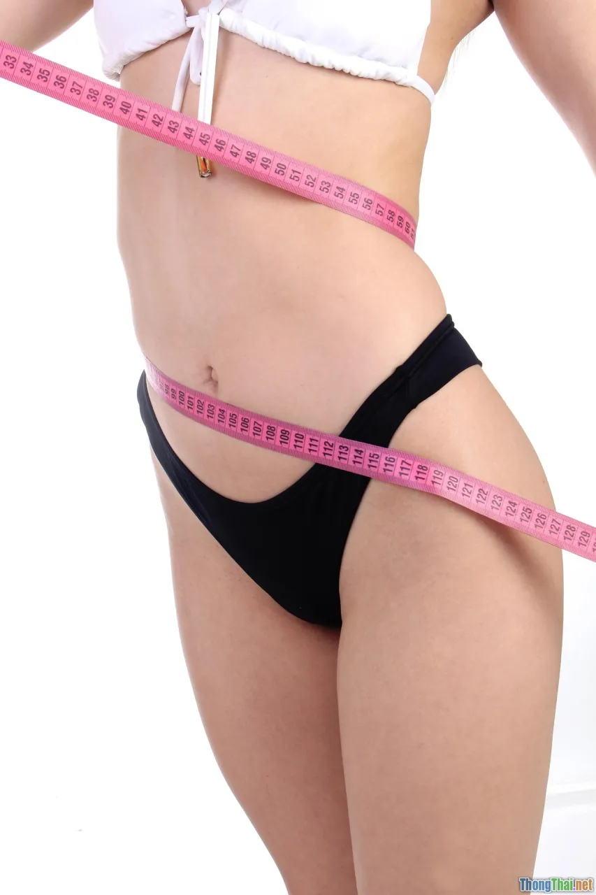 size comparison, measuring tape, three poodles