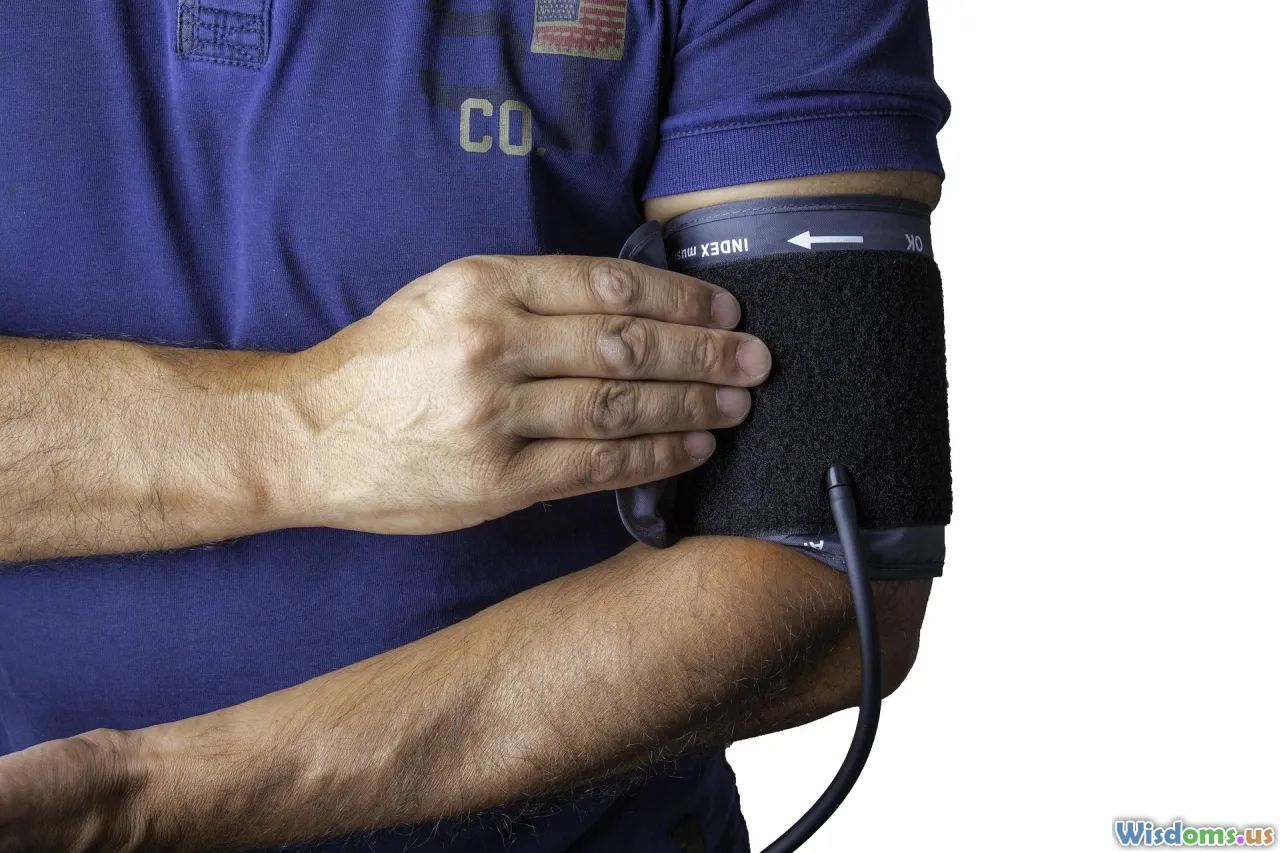VO2max, heart rate, blood pressure, lipid profile