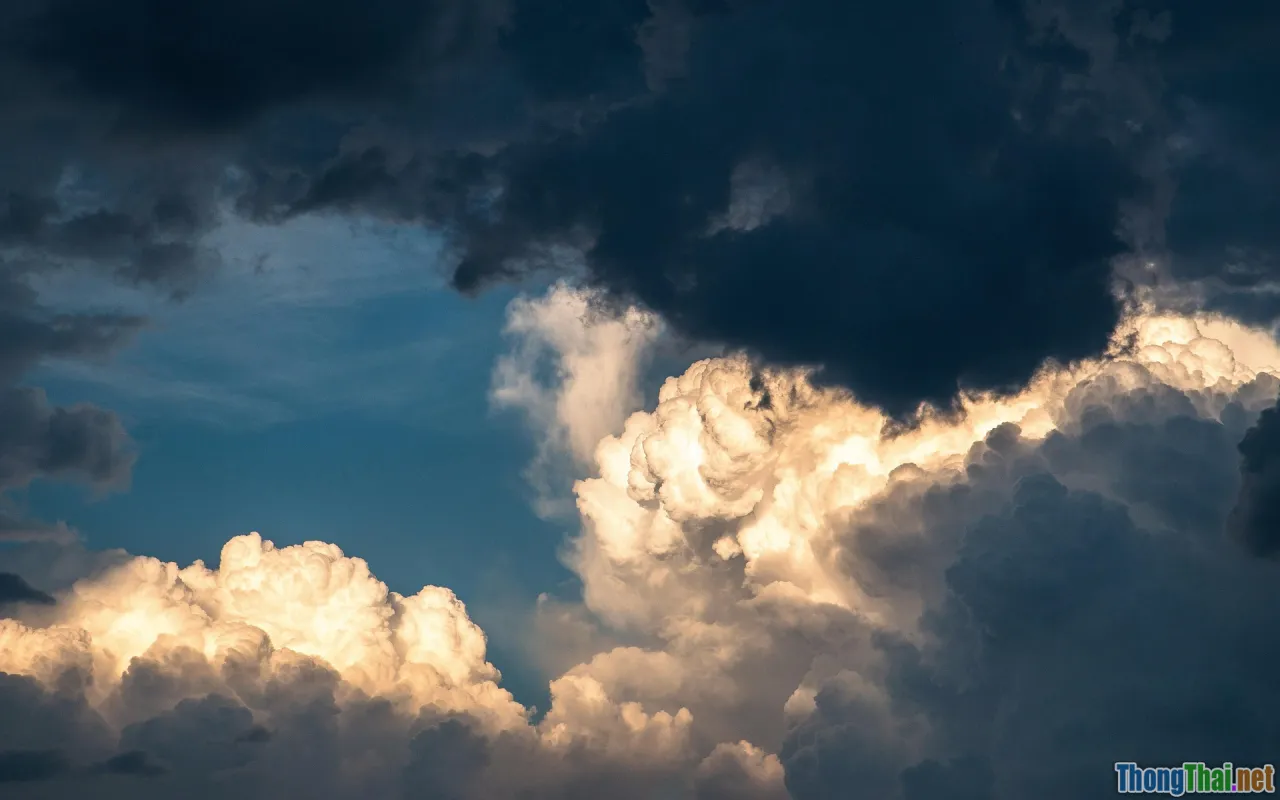weather radar, clouds, thunderstorm