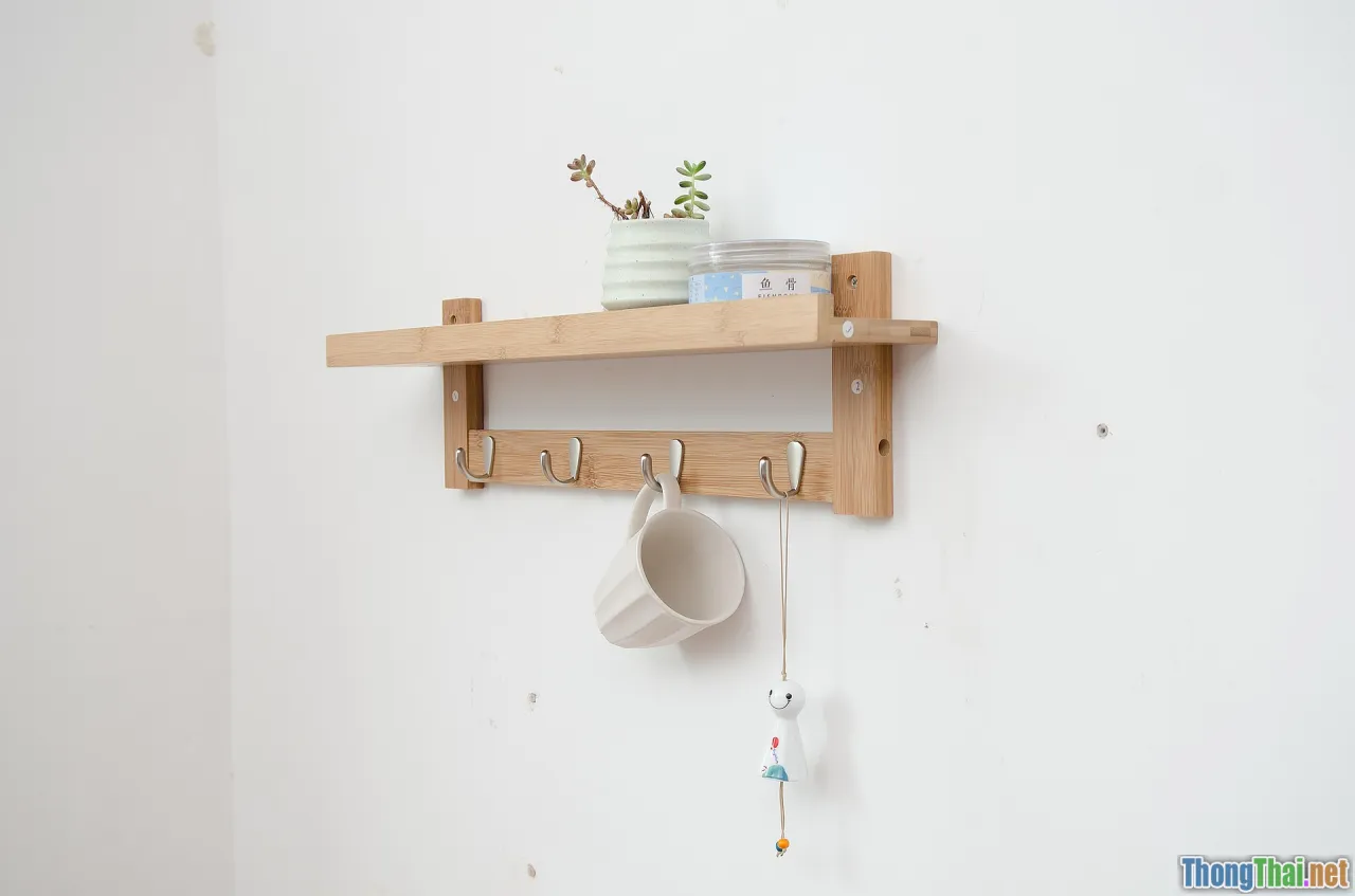 wrench hooks, reclaimed wood, wall rack