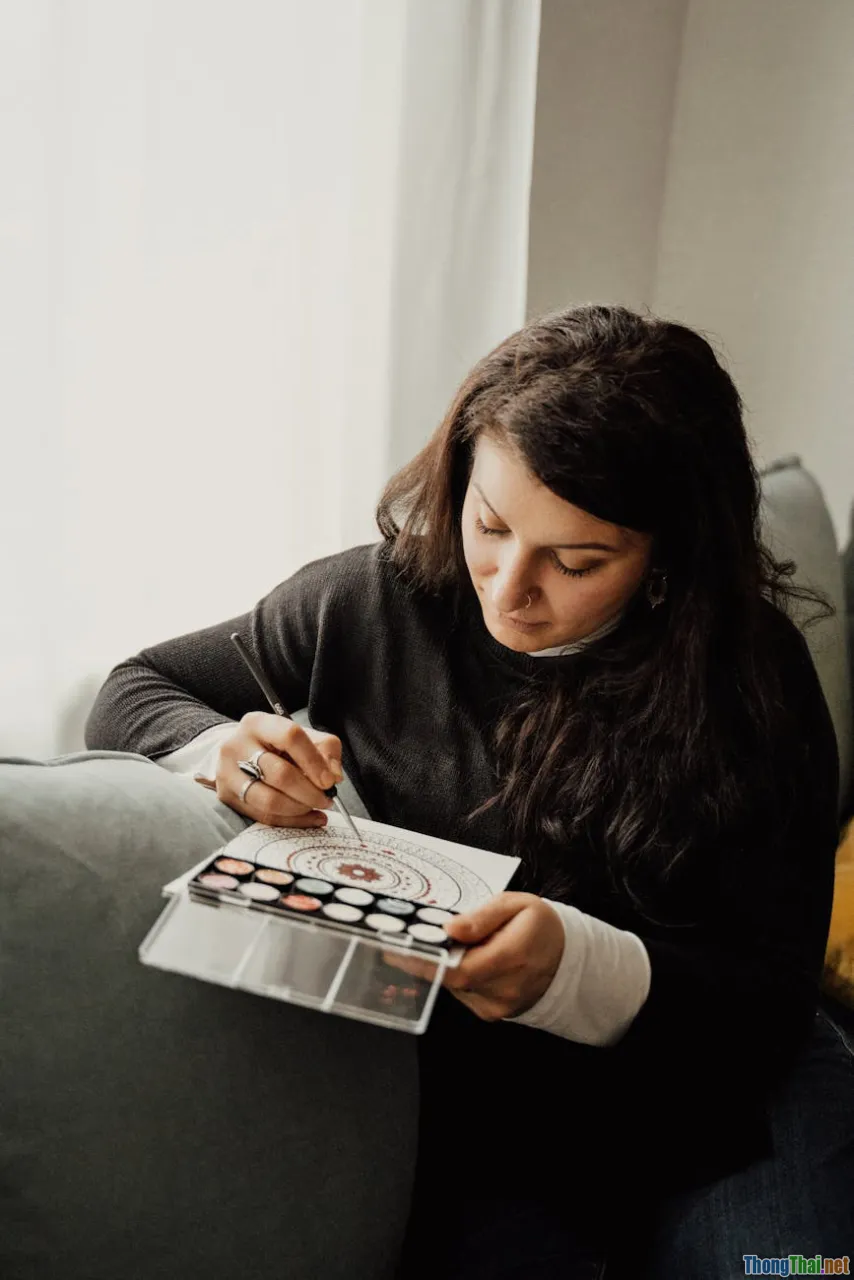 art therapy, painting, mindfulness