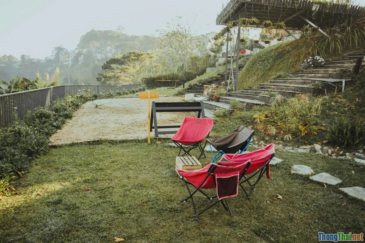 black mulberry garden, period drama set, palace garden, misty morning