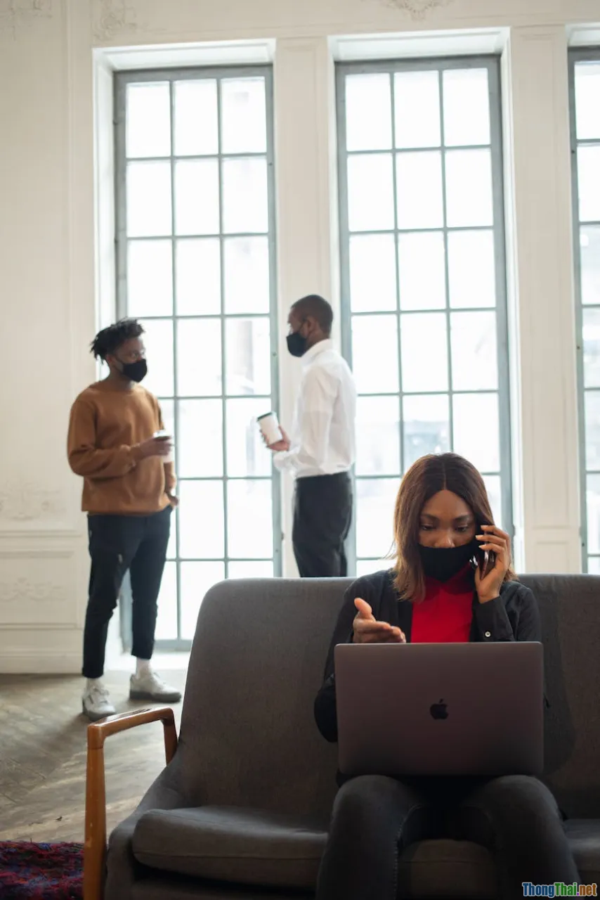 business meeting, video call, teamwork, professional