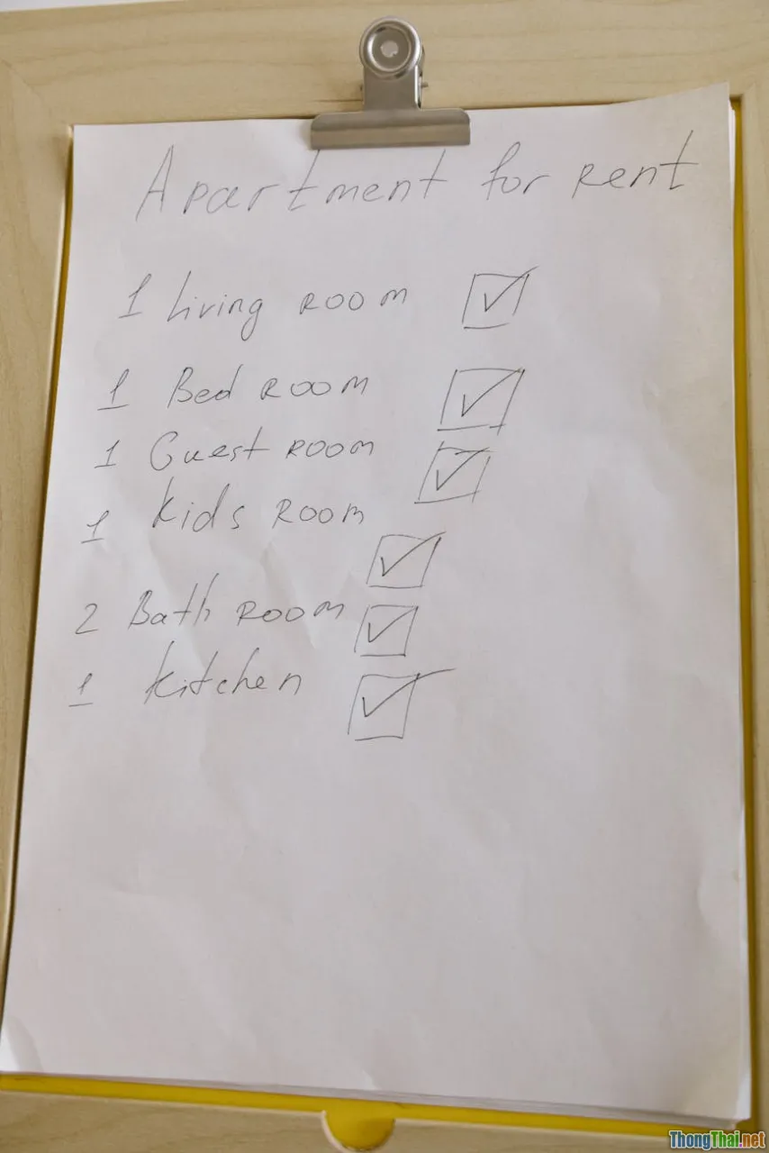 checklist, home improvement