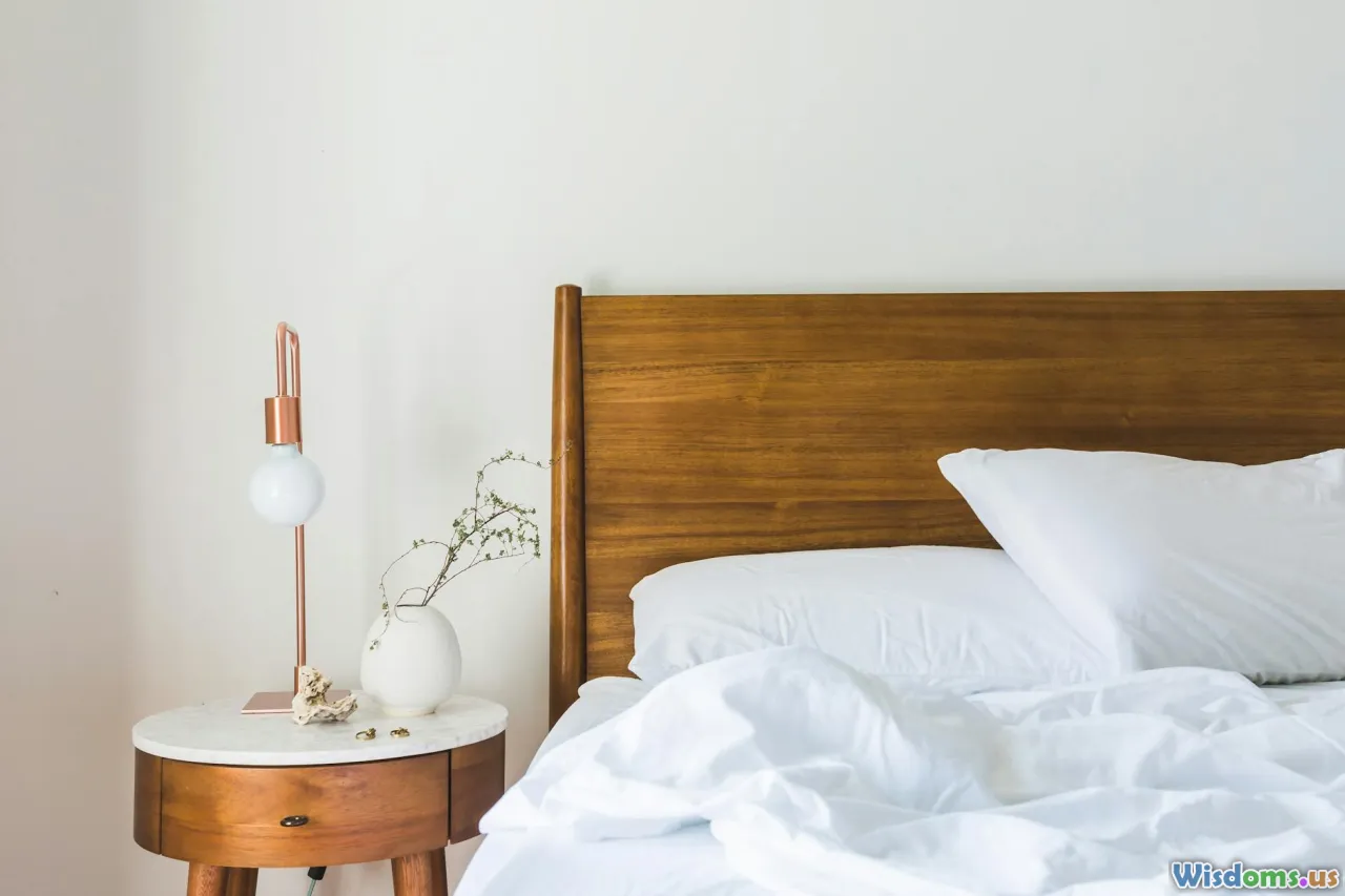cool bedroom, sleep environment