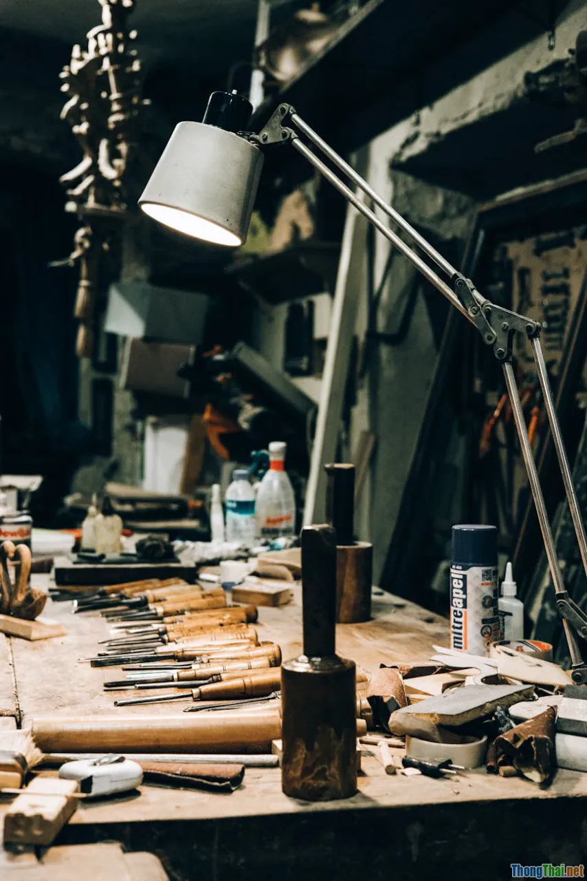 Tại sao đèn bàn DIY giúp cải thiện góc làm việc