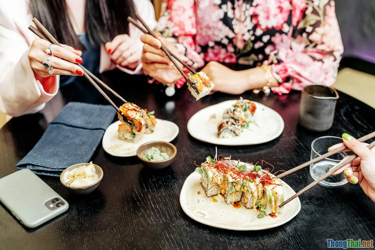 Japanese condiments, ginger, wasabi