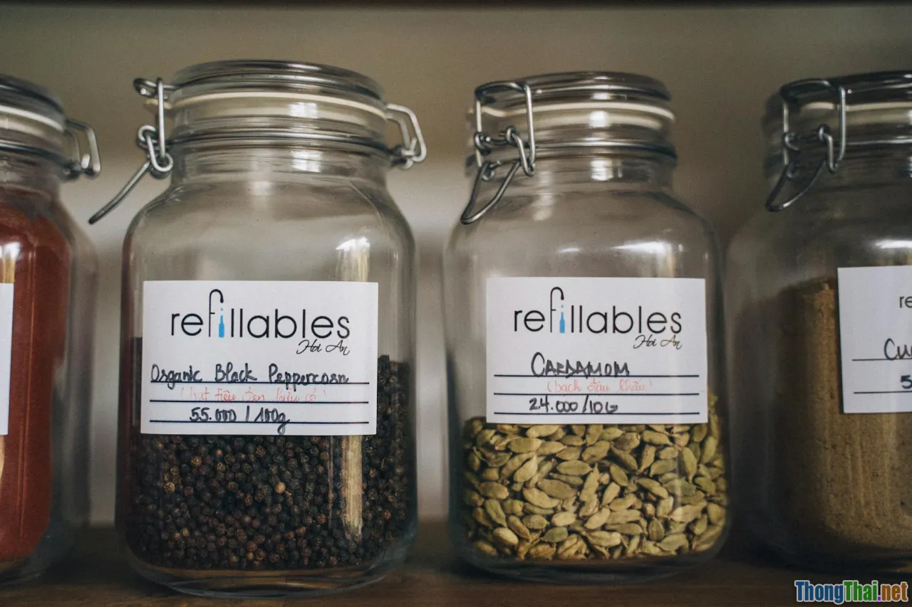 Cách tự làm hộp đựng gia vị từ hộp sữa