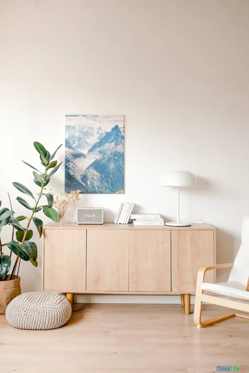 popsicle stick bookshelf, trendy decor