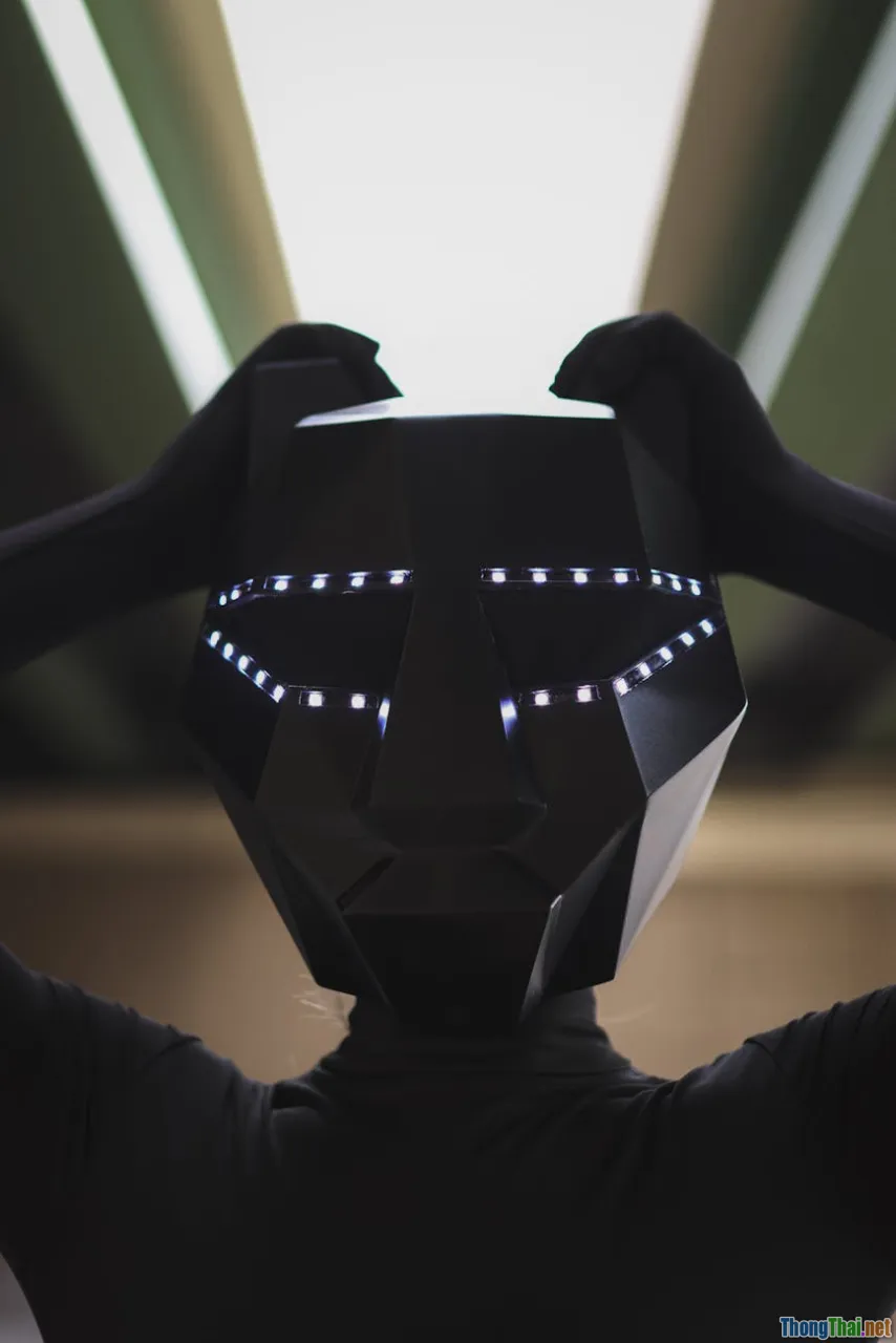 smart costumes, tech in costume design, LED light costume