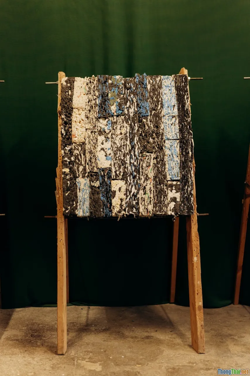 Tự làm giá đỡ bút từ ống hút nhựa Tưởng bỏ đi lại siêu tiện lợi