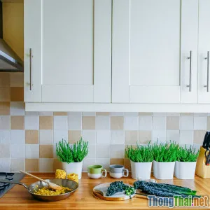 Thay đổi phòng bếp với các vật liệu thân thiện môi trường