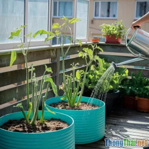 So sánh làm vườn truyền thống và trồng thủy canh