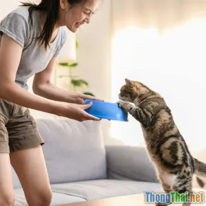 5 cách gắn kết với mèo cá tính khó chiều