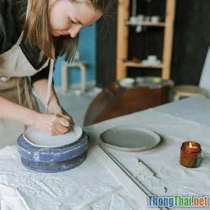 Bộ đồ ăn DIY bằng gốm tự làm có dễ không