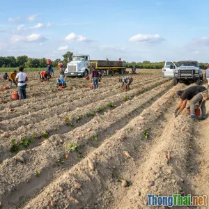 Bước đột phá về robot nông nghiệp xuất khẩu rau sạch đi Mỹ