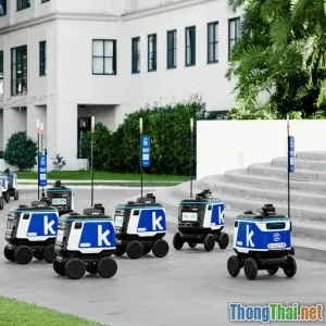 Cơ hội và thách thức khi ứng dụng robot vào chuyển phát nhanh đô thị