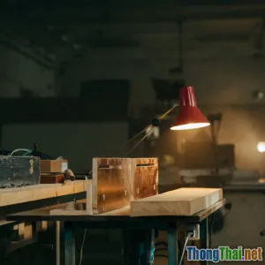 Đèn bàn phong cách tối giản handmade và những lưu ý