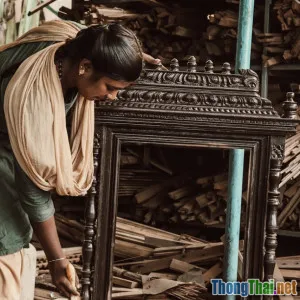 Hướng dẫn tự làm khung tranh vintage từ ván gỗ thừa siêu chất