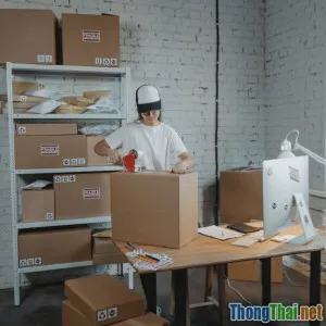 So sánh hiệu năng Robot và con người trong vận chuyển