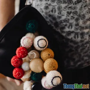 Tự may túi xách vải canvas cách phối màu không đụng hàng